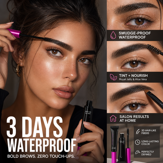 🥳2026 HOT SALE🥳Buy 1 get 1 free💞50K+ SOLD!🔥Vegan Eyebrow Gel – 16H Wear, Buildable & Flake-Resistant