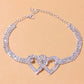 Buy 2 Get 15%💖Heart X Heart Ankle Bracelet🌟