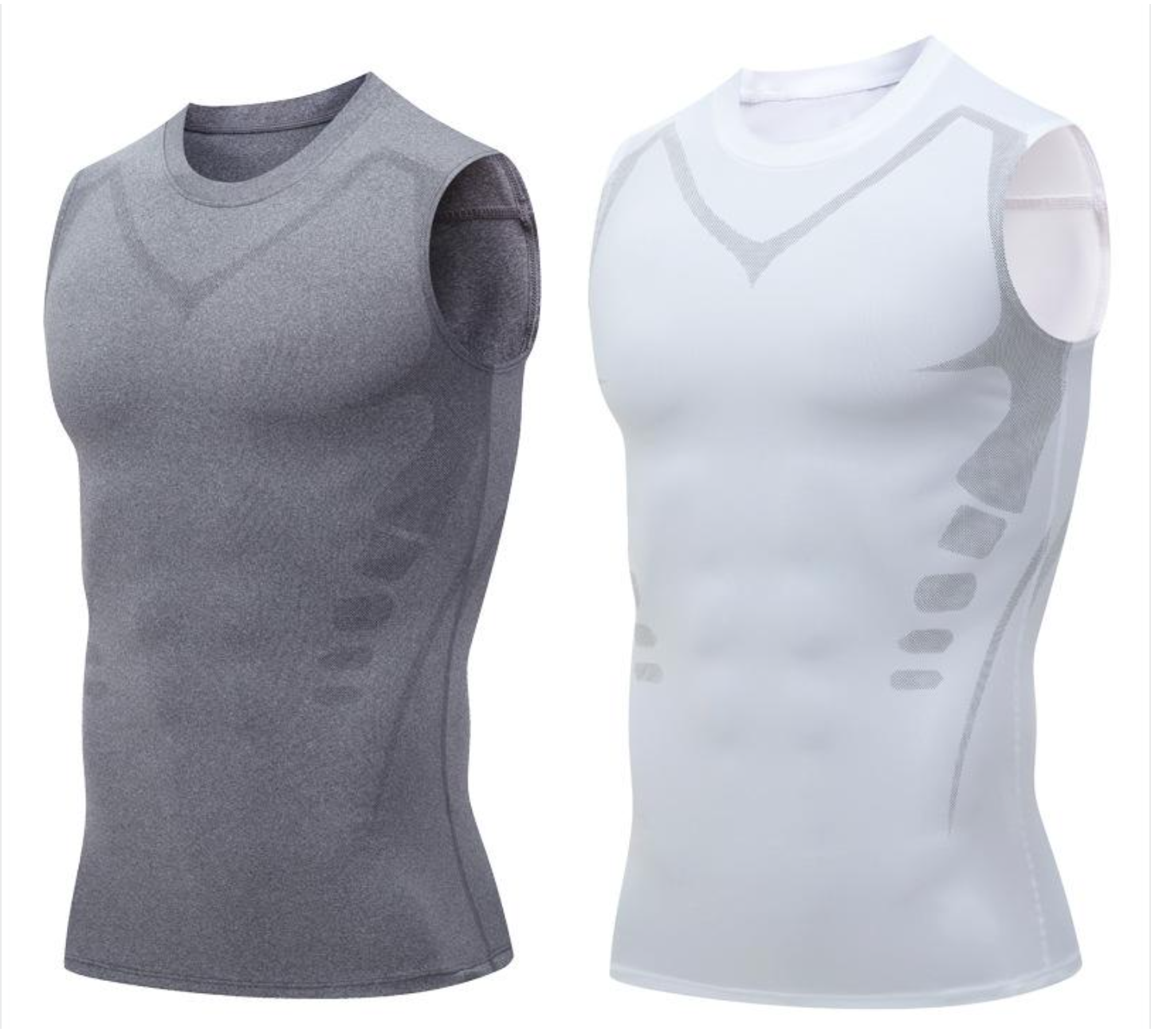⏰🔥LIMITED TIME 50% OFF!🔥50K+ SOLD! Ionic Shaping Vest – Cooling compression, smooths belly & love handles. Invisible under shirts. Feel confident again! 💪✨