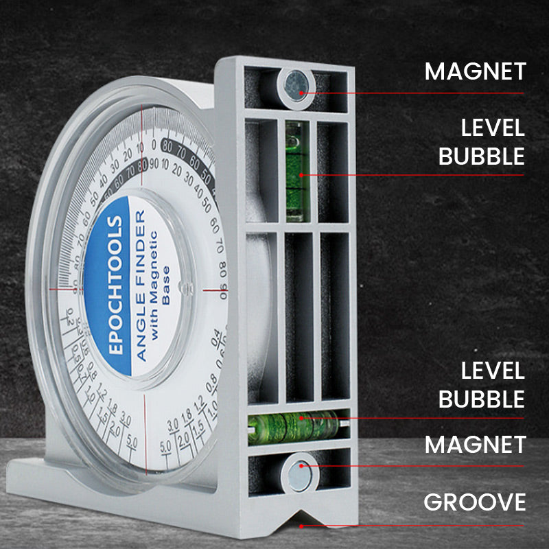 🎉Limited Time Offer Multifunctional Strong Magnetic Leveling Angle Measuring Instrument