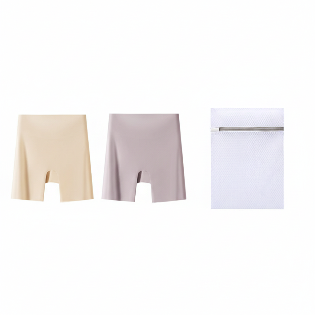 🔥Buy 1 Get 1 Free🌸Women's High-Waisted Ice Silk Tummy Control and Butt Lift Underwear