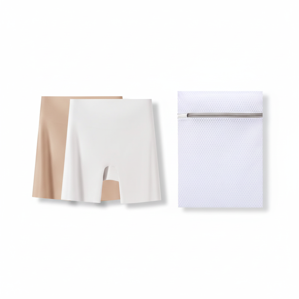 🔥Buy 1 Get 1 Free🌸Women's High-Waisted Ice Silk Tummy Control and Butt Lift Underwear
