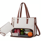 🔥Hot Sale 50% OFF🔥3 in 1 Lunch Tote Bag for Women🎁Free Matching Wallet⏰