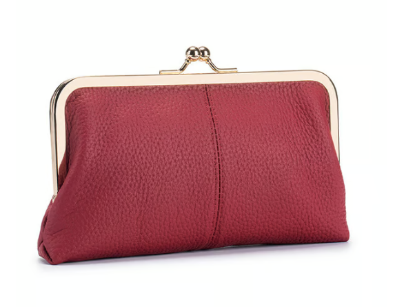 💥Premium Genuine Leather Long Wallet – ✨Timeless Elegance, Unbeatable Price💕