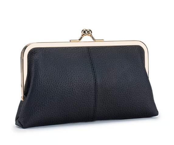 💥Premium Genuine Leather Long Wallet – ✨Timeless Elegance, Unbeatable Price💕