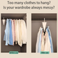 🔥Limited-time offer-Multifunctional Triangle Closet Organizer