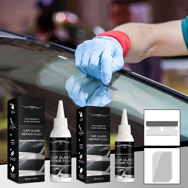 Auto Glass Repair Fluid Kit