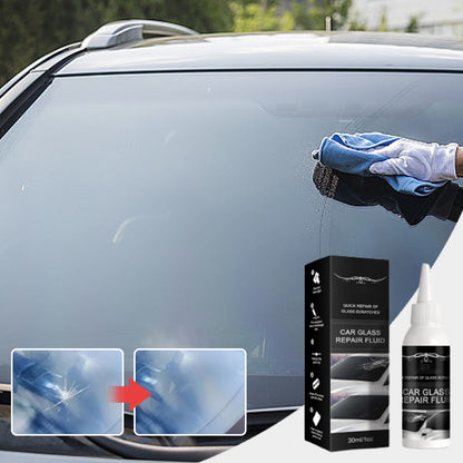 Auto Glass Repair Fluid Kit