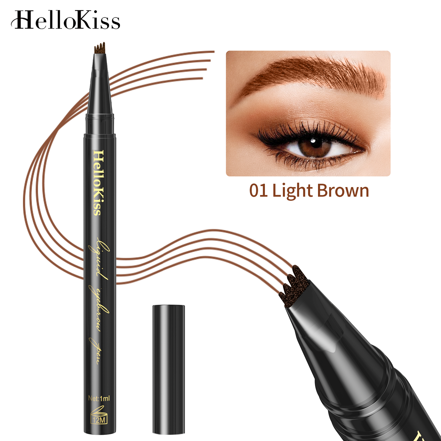 4-Tip Microblade Brow Pen