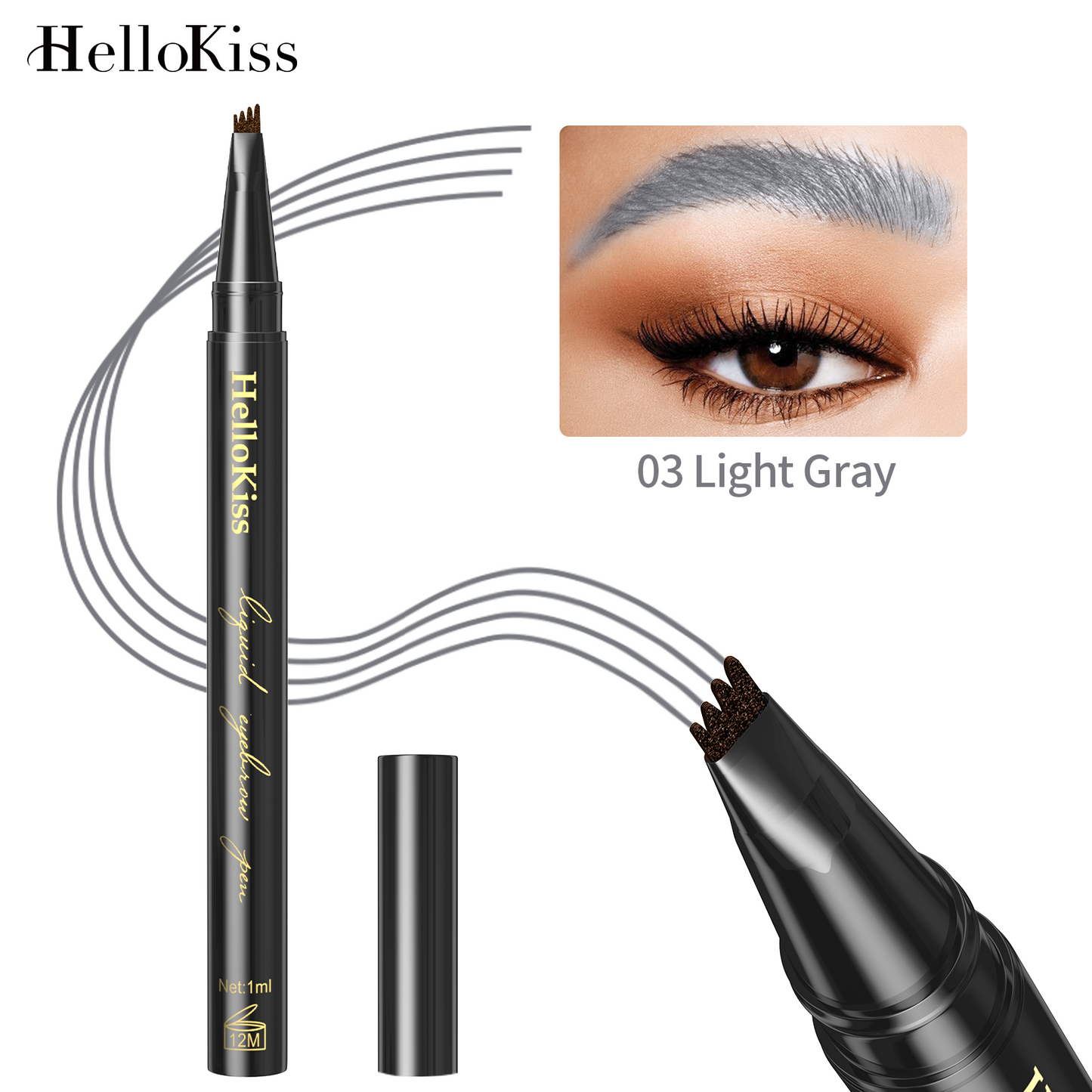 4-Tip Microblade Brow Pen