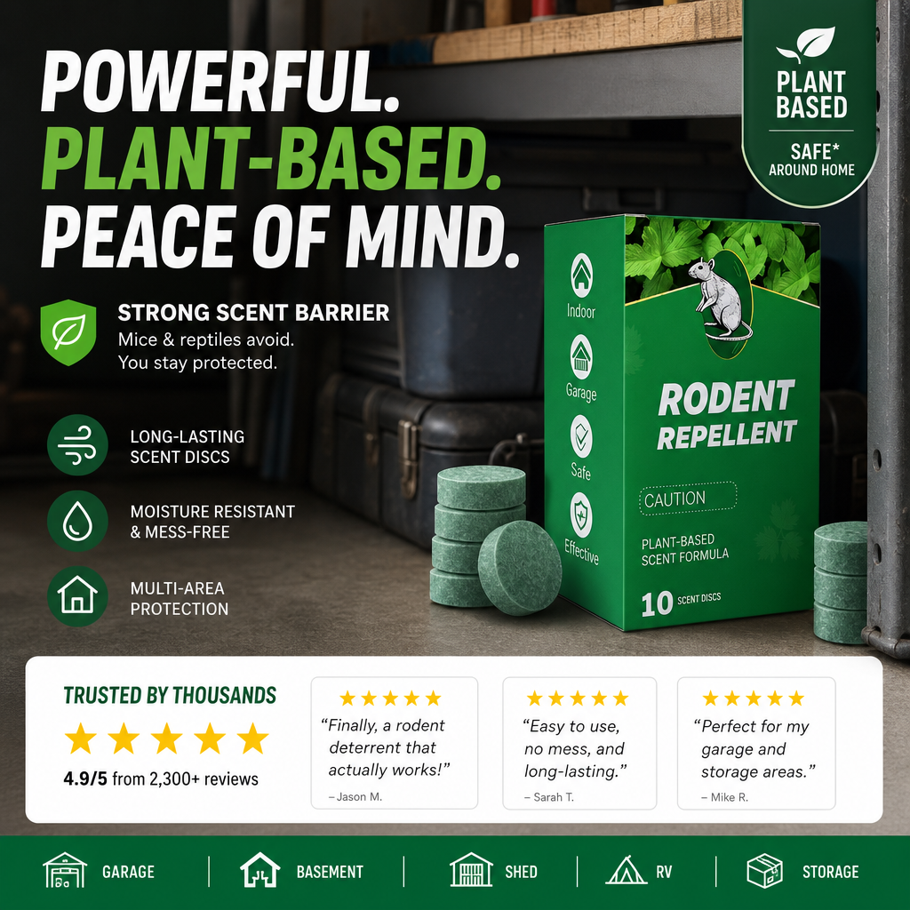 🏠 BUY 2 GET 1 FREE! 🛡️ All‑Pest Repellent – Safe for pets & wildlife – No poisons, just effective – use indoors & out for peace of mind 🐾✅