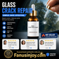 🏆 Last Day Special Price £8.99! 🏭Buy 1 Get 1 Free💦Glass Crack Repair Agent🚗One drop fixes all glass cracks！