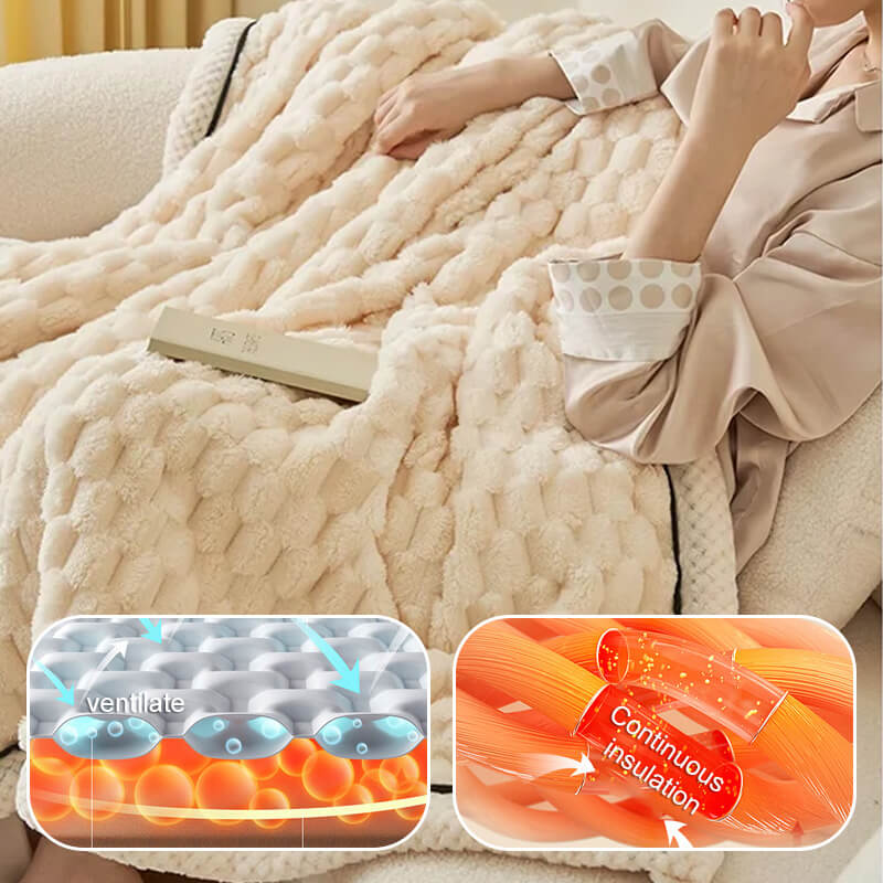 ⏳Warm Thick Flannel Blanket🎁