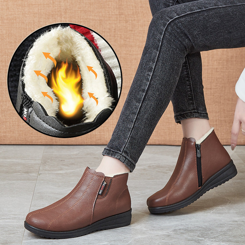 Plush Warm Soft Soles Short Boots（50% OFF）