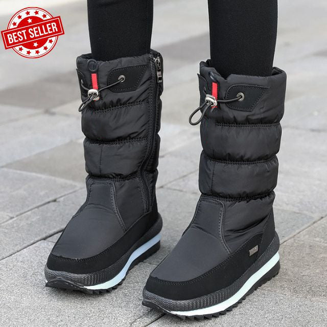 🔥[Lowest Price Ever] 👍High-Quality Waterproof Fur and Snow-Resistant Snow Boots