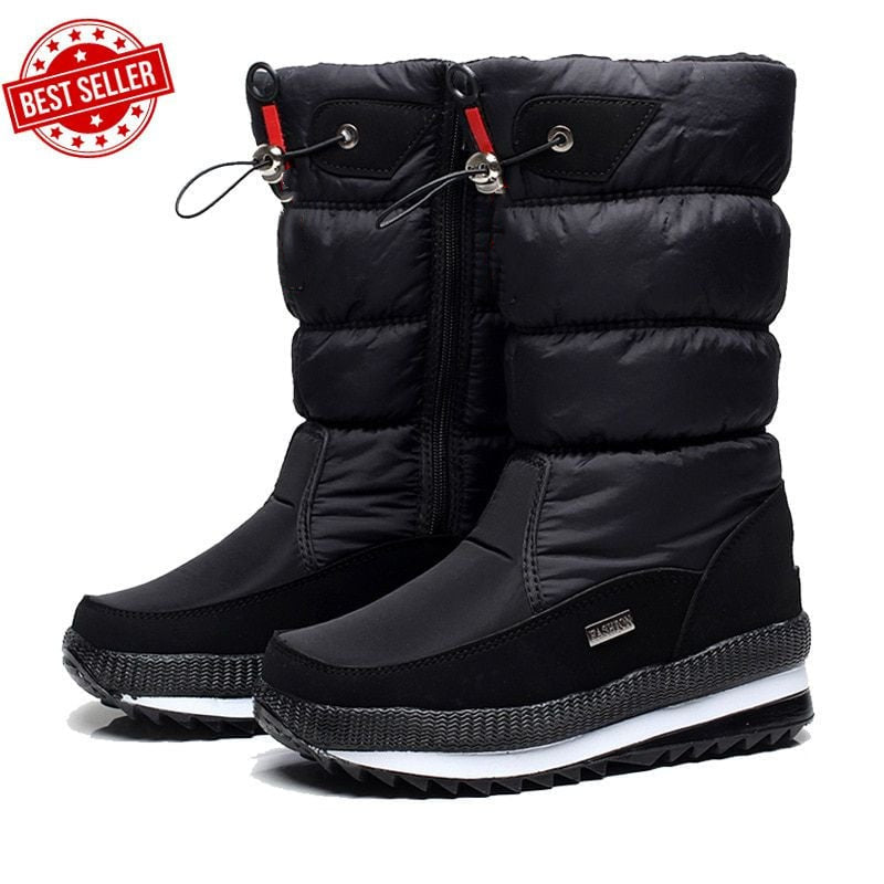 🔥[Lowest Price Ever] 👍High-Quality Waterproof Fur and Snow-Resistant Snow Boots