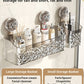 🎁Clearance Sale 49% OFF💥Light Luxury Style Glacier Pattern Suction Cup Shelf