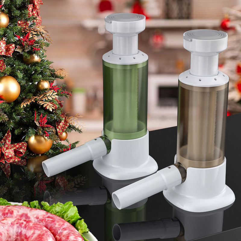 Household Sausage Stuffer with 4 Tubes of Different Sizes