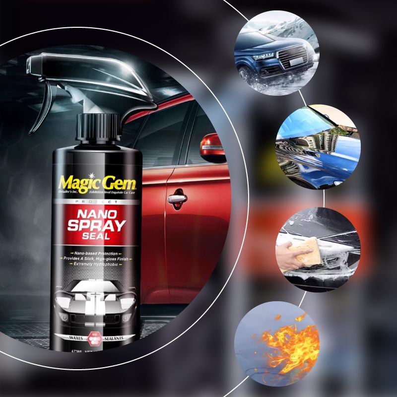 🎁Clearance - 50% off for a limited time🔥Car Crystal Coating Spray - Great Car Gift