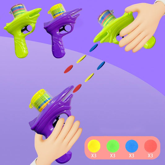 📢📢50 % OFF !!🎅Kid’s Gift! Mini Flying Disc Launcher Toy