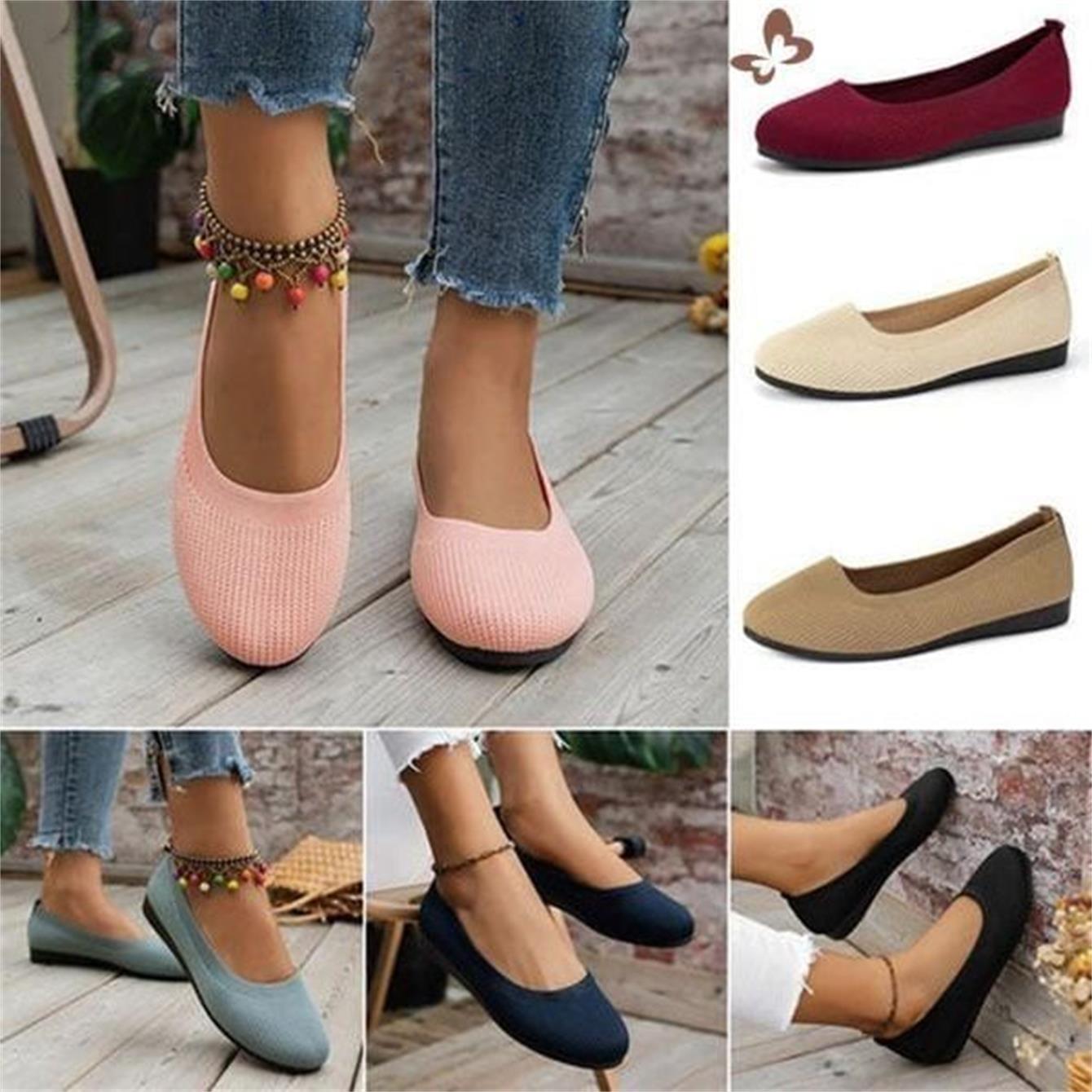 🔥Last Day 50% OFF - Women Comfortable Breathable Slip On Arch Support Non-Slip Casual Shoes(Buy 2 Free Shipping)