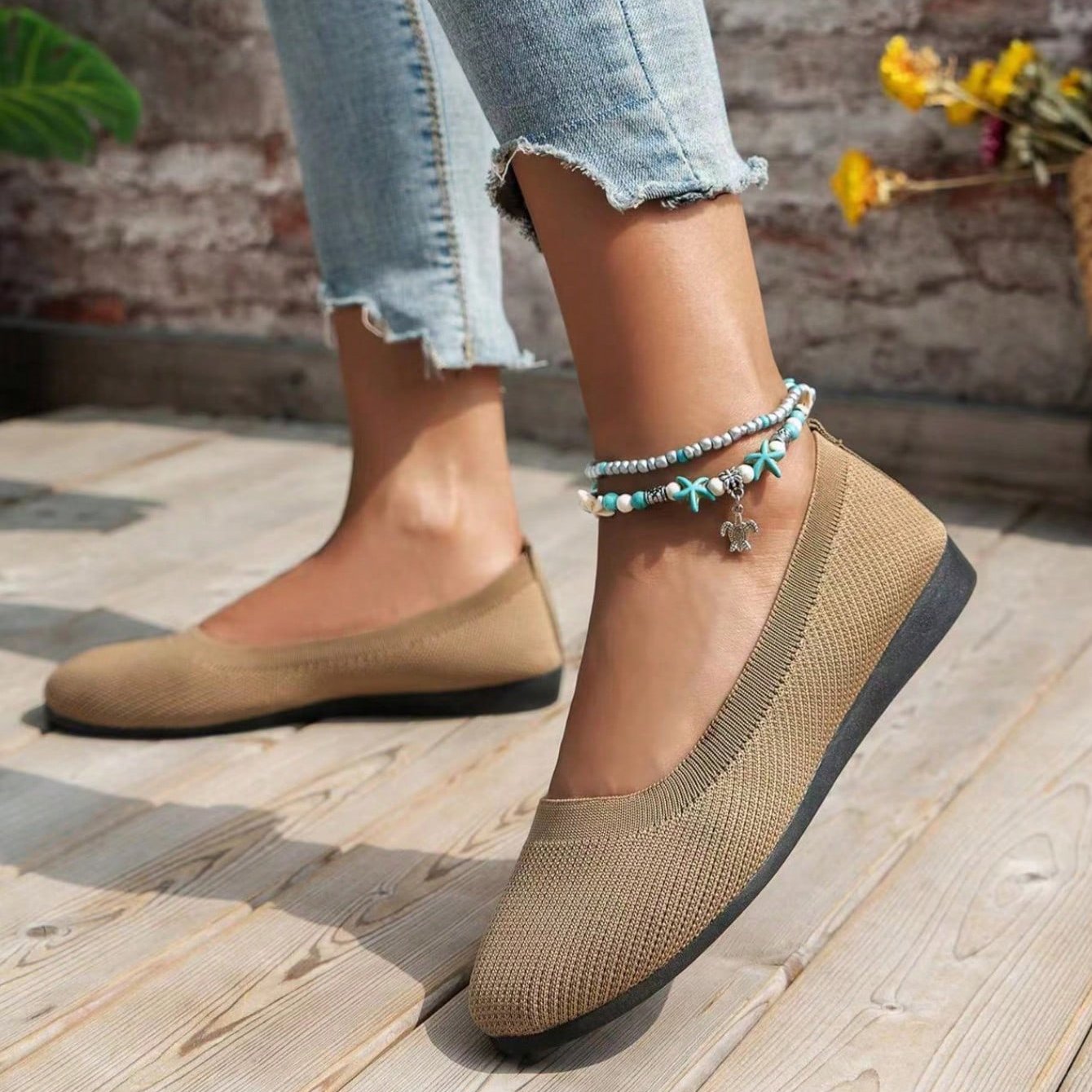 🔥Last Day 50% OFF - Women Comfortable Breathable Slip On Arch Support Non-Slip Casual Shoes(Buy 2 Free Shipping)