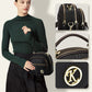 ✨Hot Sale 50% off🎁Classic Multifunctional Compartments Adjustable Wide Shoulder Strap PU Leather Crossbody Bag