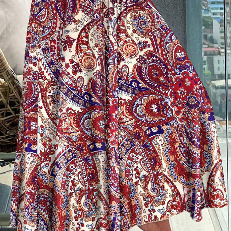 👗 LIMITED TIME 50% OFF! ✨ Women's High-Waisted Floral Skirt – Lightweight, Elegant & Versatile 💐
