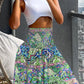 🔥2025 New Arrival🔥 casual fashion floral skirt with half body