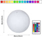 Pool Decoration - LED Light 16 Colors Luminous Beach Ball