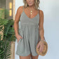 Women Sexy Spaghetti Strap Jumpsuit