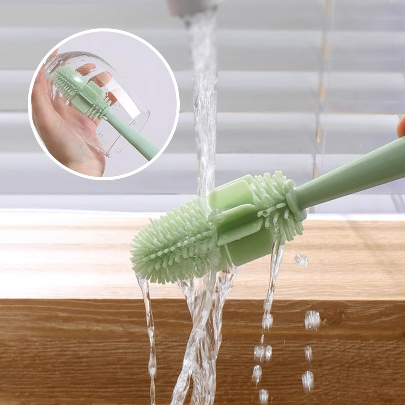 3 in 1 Cup Cleaning Brush with Long Handle