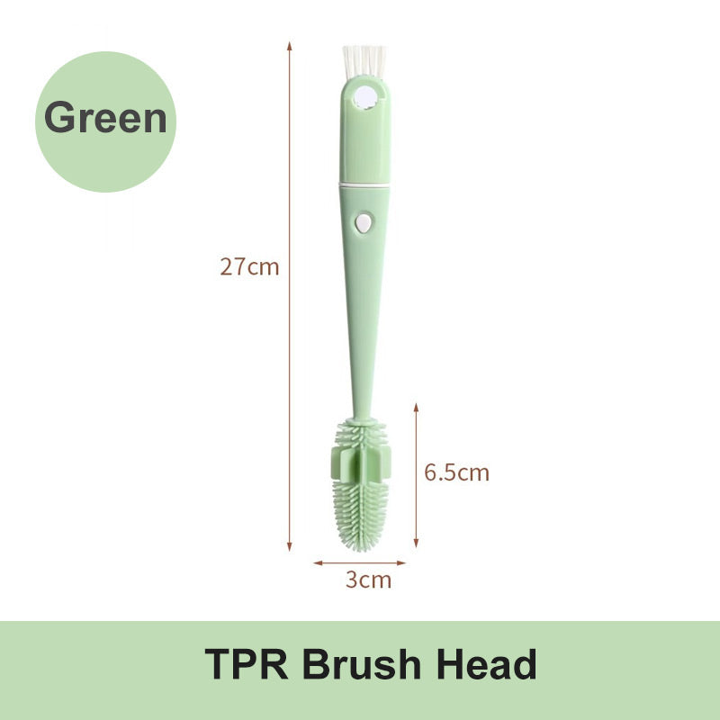 3 in 1 Cup Cleaning Brush with Long Handle