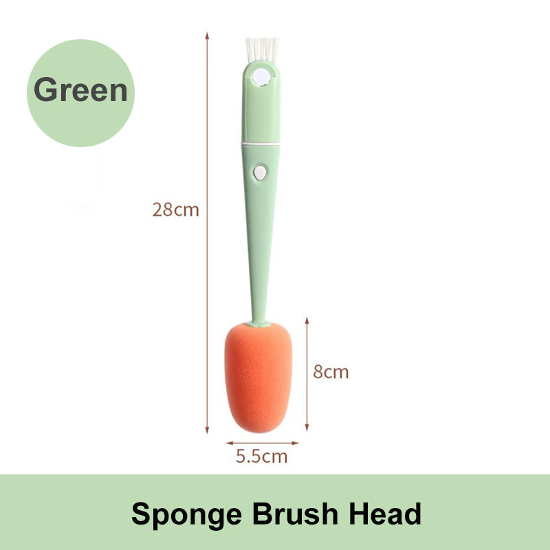 3 in 1 Cup Cleaning Brush with Long Handle