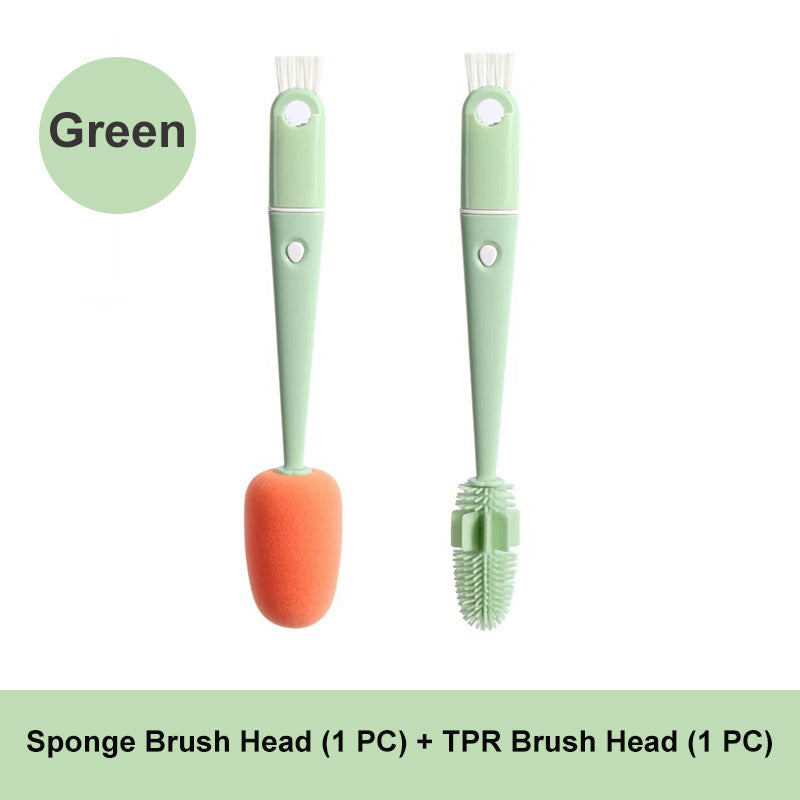 3 in 1 Cup Cleaning Brush with Long Handle