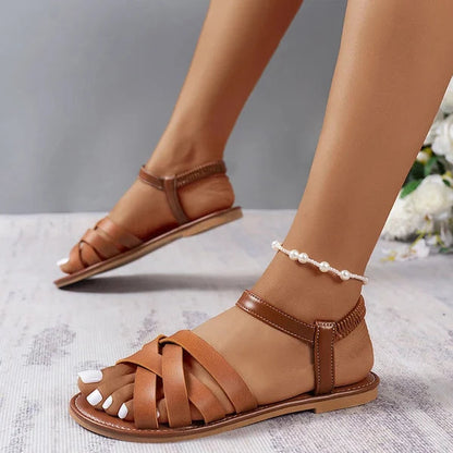 Summer Flat Strap Sandals