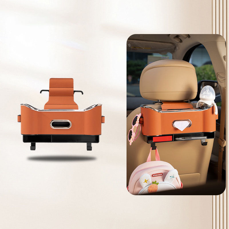 Car Seat Back Multifunctional Storage Box