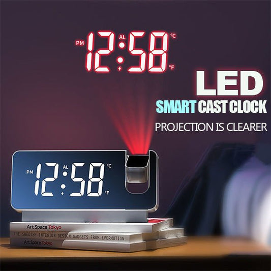 Mirror projection alarm clock(BUY 2 FREE SHIPPING）