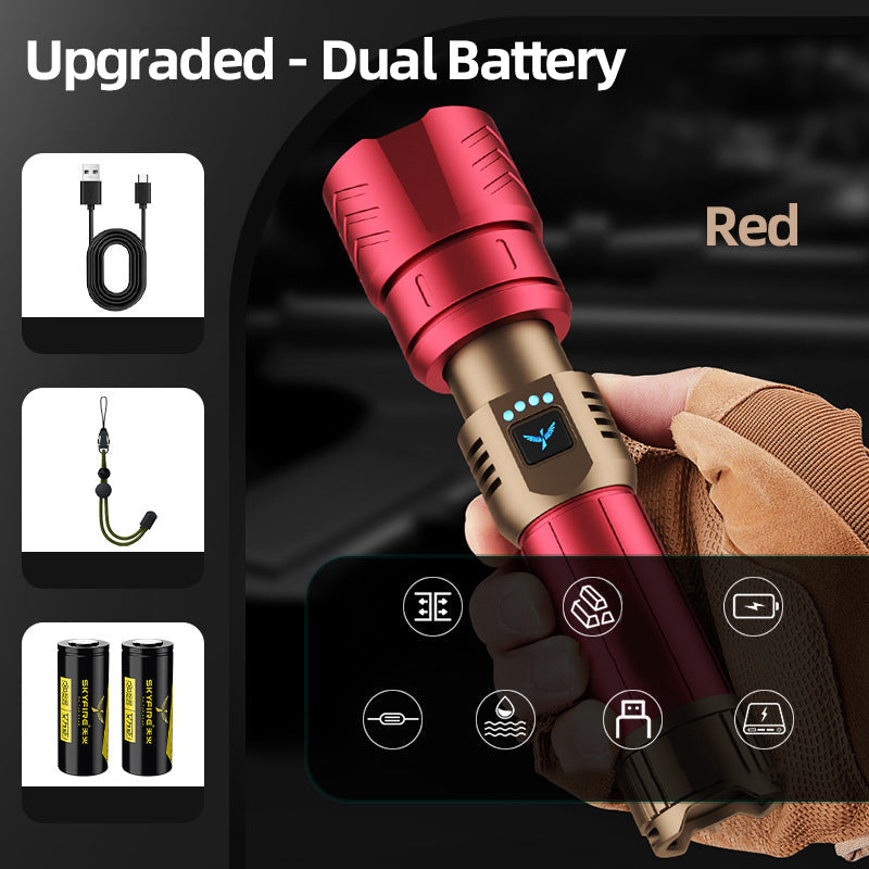 🔥2025 New Upgrade🔥High Brightness and Long-Distance Illumination LED Flashlight