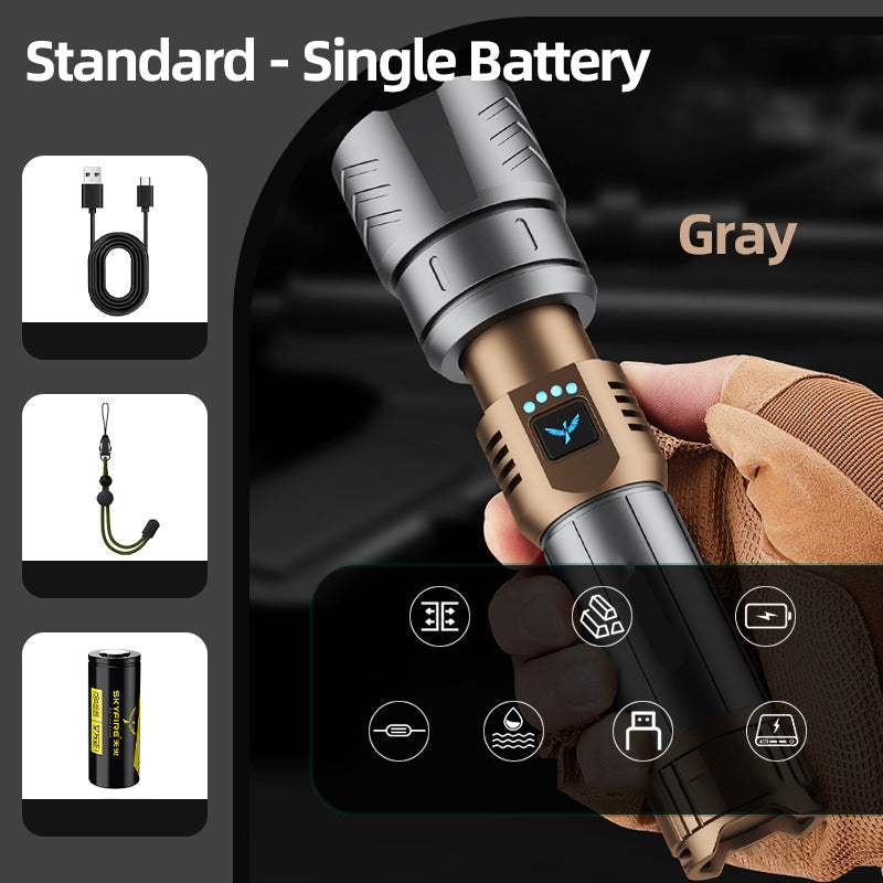 🔥2025 New Upgrade🔥High Brightness and Long-Distance Illumination LED Flashlight