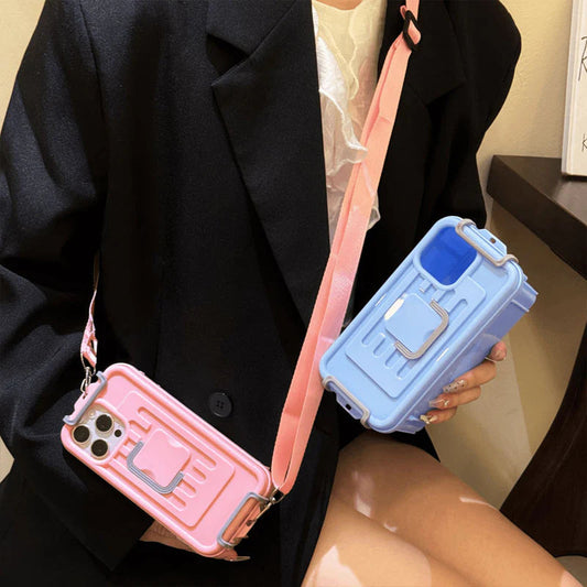 Creative Suitcase Crossbody Phone Case