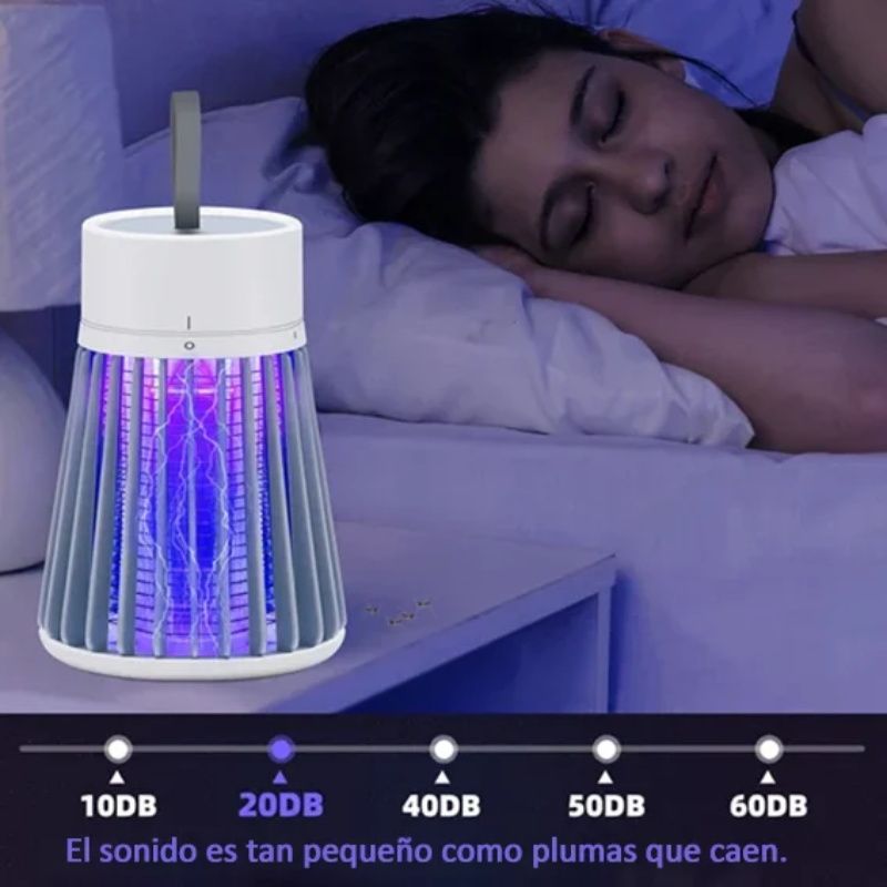 🎯🦟 Zap-X Portable Insect Killer — Indoor & Outdoor Bug Zapper, Fly & Mosquito Trap 🔥⚡ Quiet, UV light, rechargeable. Perfect for patio, camping, or home. Safe & effective. Limited time—shop now!