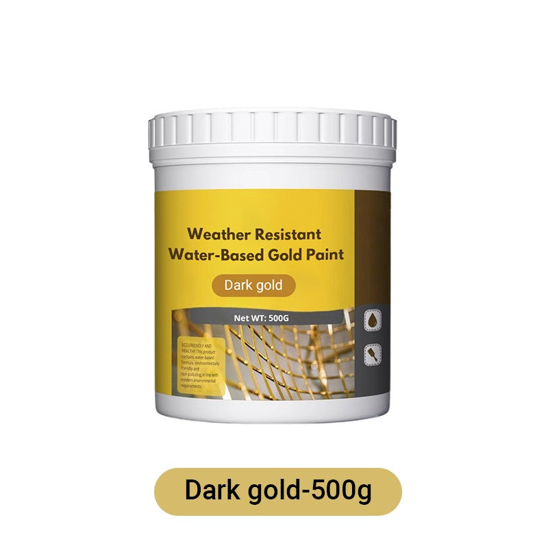 ✨Hot Sale Deals-Weather Resistant Water-based Gold Paint