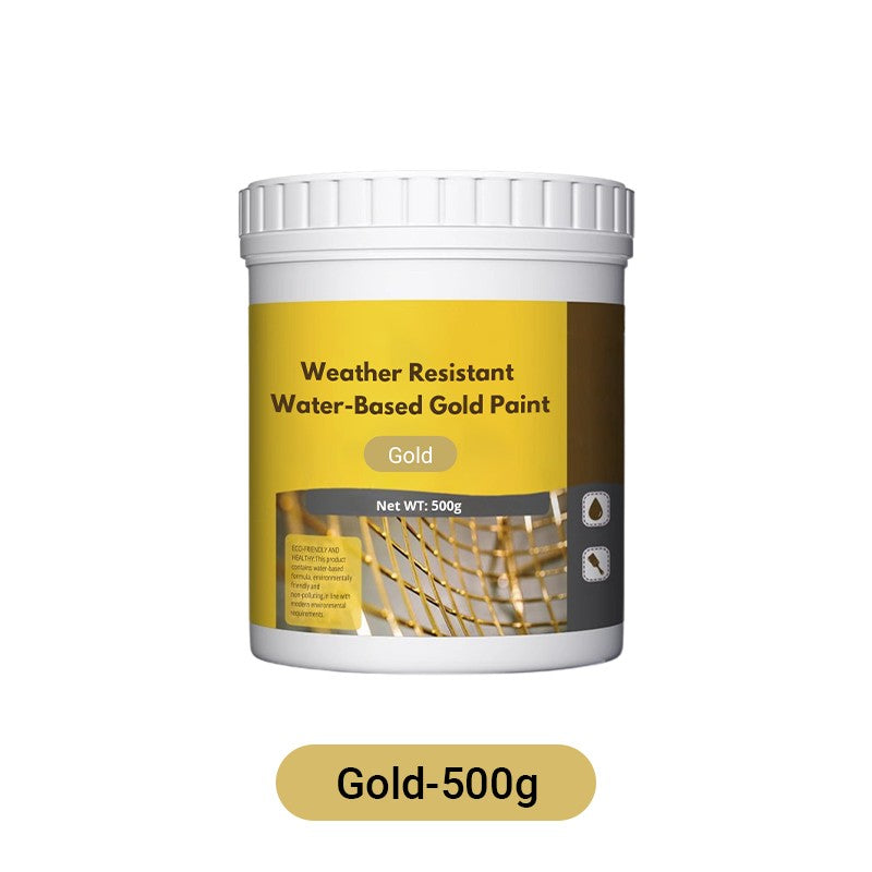 ✨Hot Sale Deals-Weather Resistant Water-based Gold Paint