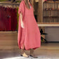 🌸2025 NEW SALES - 50% OFF🌸Women's Breathable Side Button Adjustable Sleeve Dress