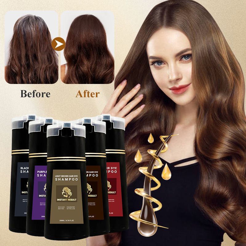 🔥Limit Time 50% OFF💥 Instant Result Hair Dye Shampoo