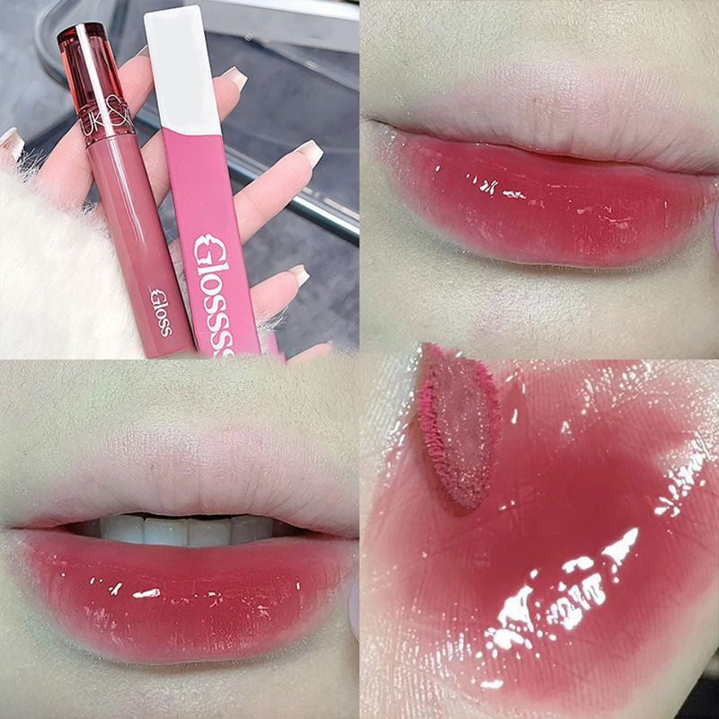 Glittering Mirror- Like Lip Gloss