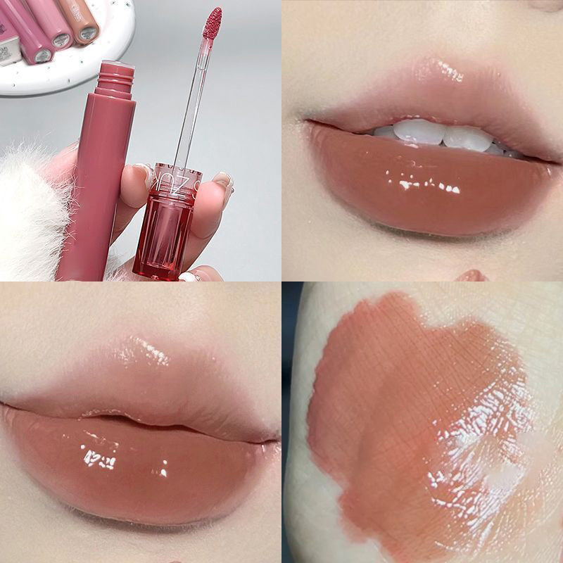 Glittering Mirror- Like Lip Gloss