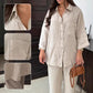🔥Early Autumn Offers-50% OFF🔥Women's Cotton Linen Shirt and Pants Set
