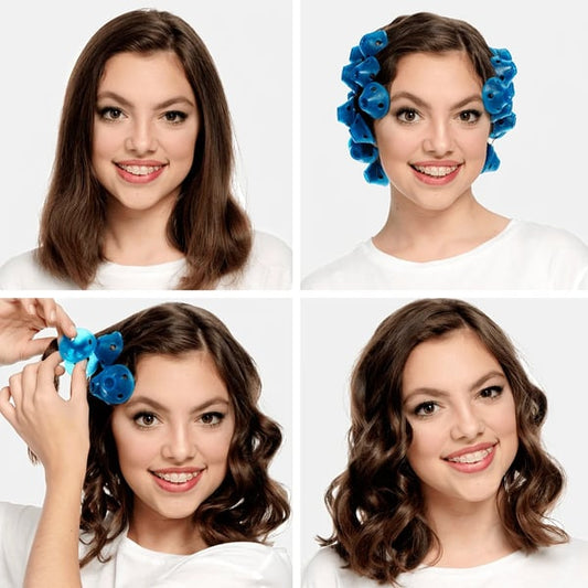 🔥Summer Hot Sale 🔥No Heat Silicon Hair Curlers